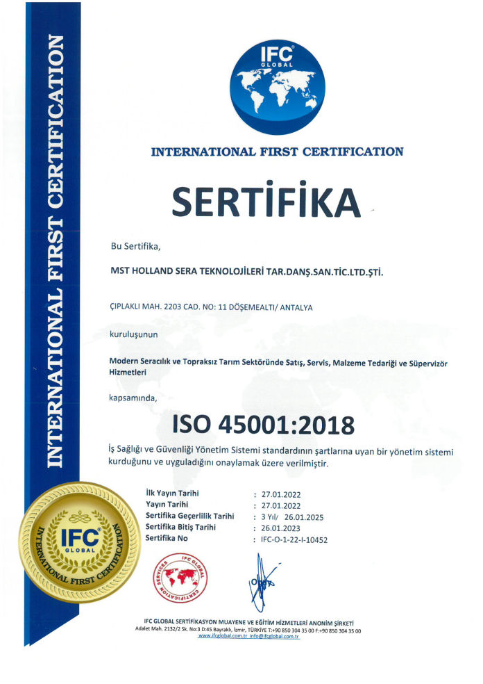 ISO 45001 Tur