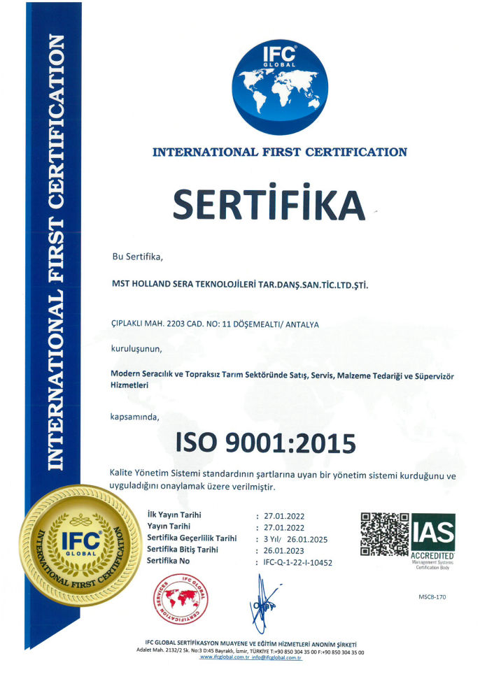 ISO 9001 Tur